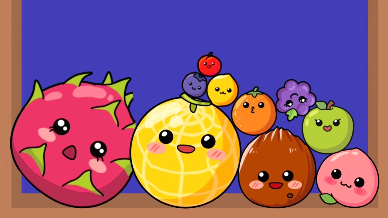 Fruit Merge - Drop Watermelon Suika Game Satisfying ASMR Gameplay | ( Ablu Android )