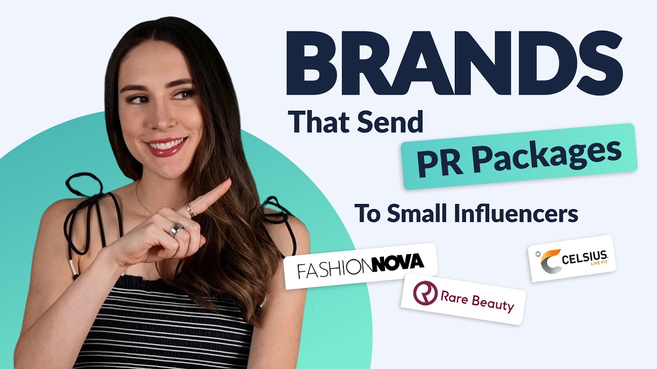 How to Get PR Packages from Big Brands as a Small Creator