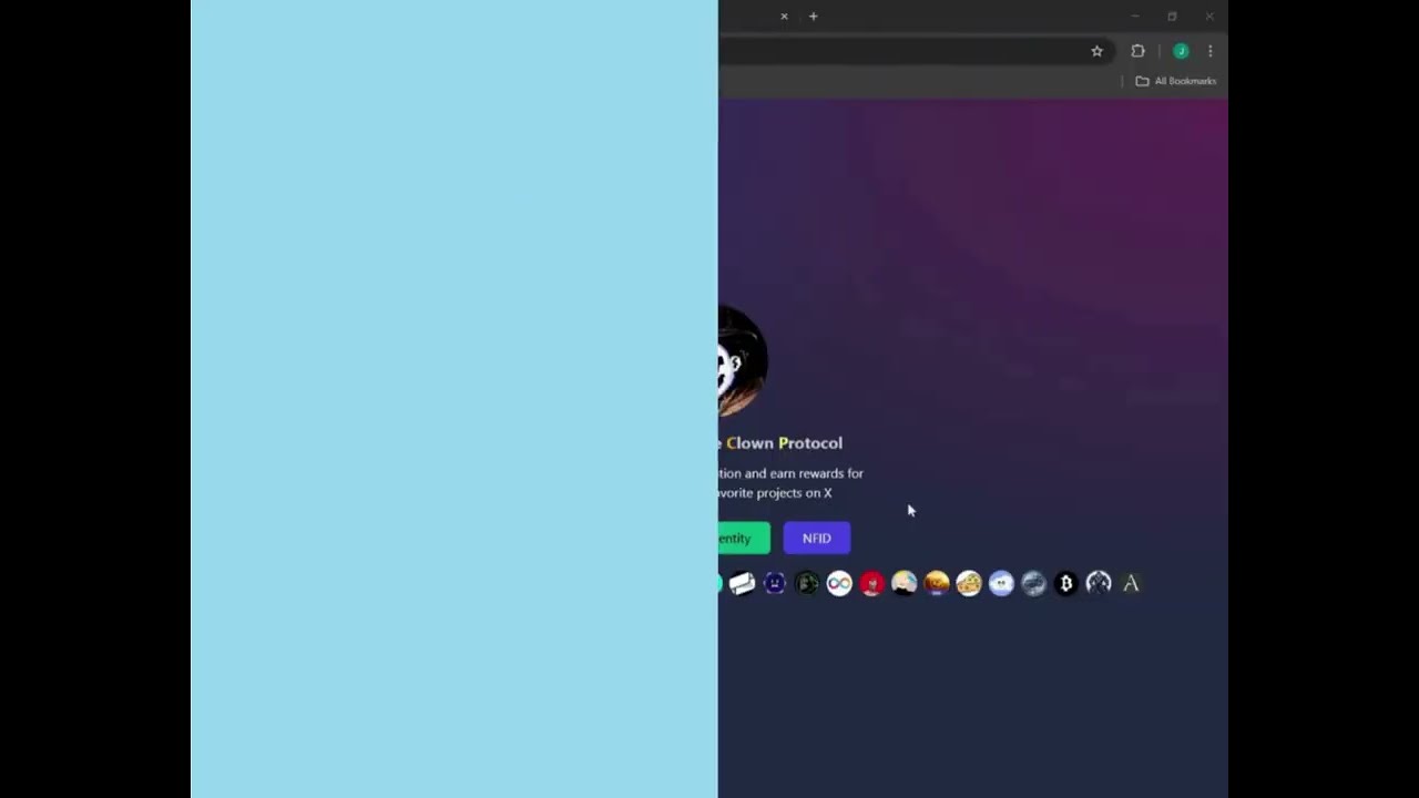 $CLOWN Social Mining dApp Tutorial - How to Earn Crypto for Posting on X!