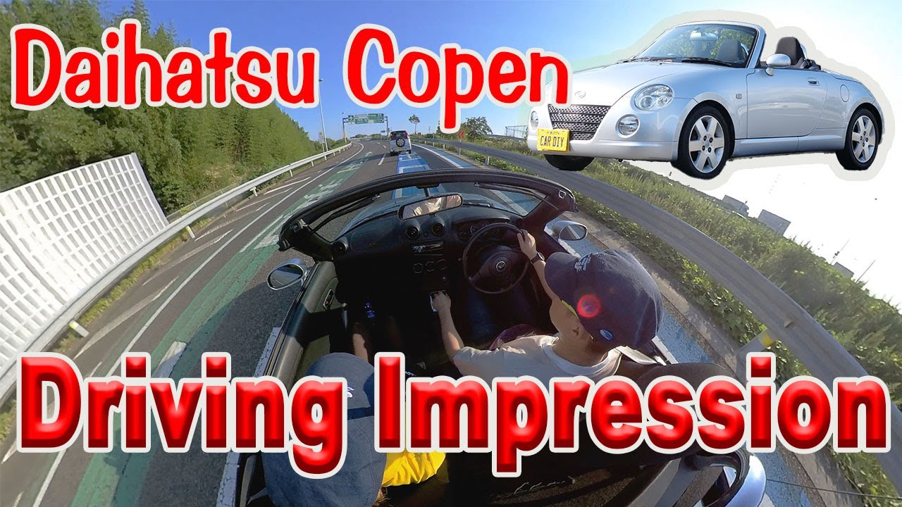 Driving Impression Before Car Maintenance Started [Daihatsu Copen L880K]
