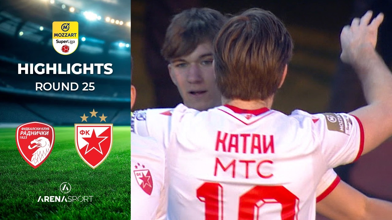 Radnički 1923 - Crvena zvezda 0:2 | MOZZART BET SUPERLIGA SRBIJE (25. kolo) | 01. mart 2026.
