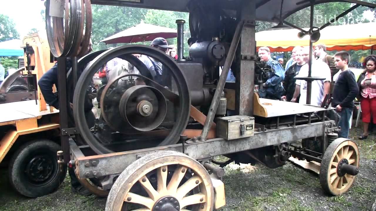 Christoph & Unmack Stationary Engine With Saw / Stationärmotor