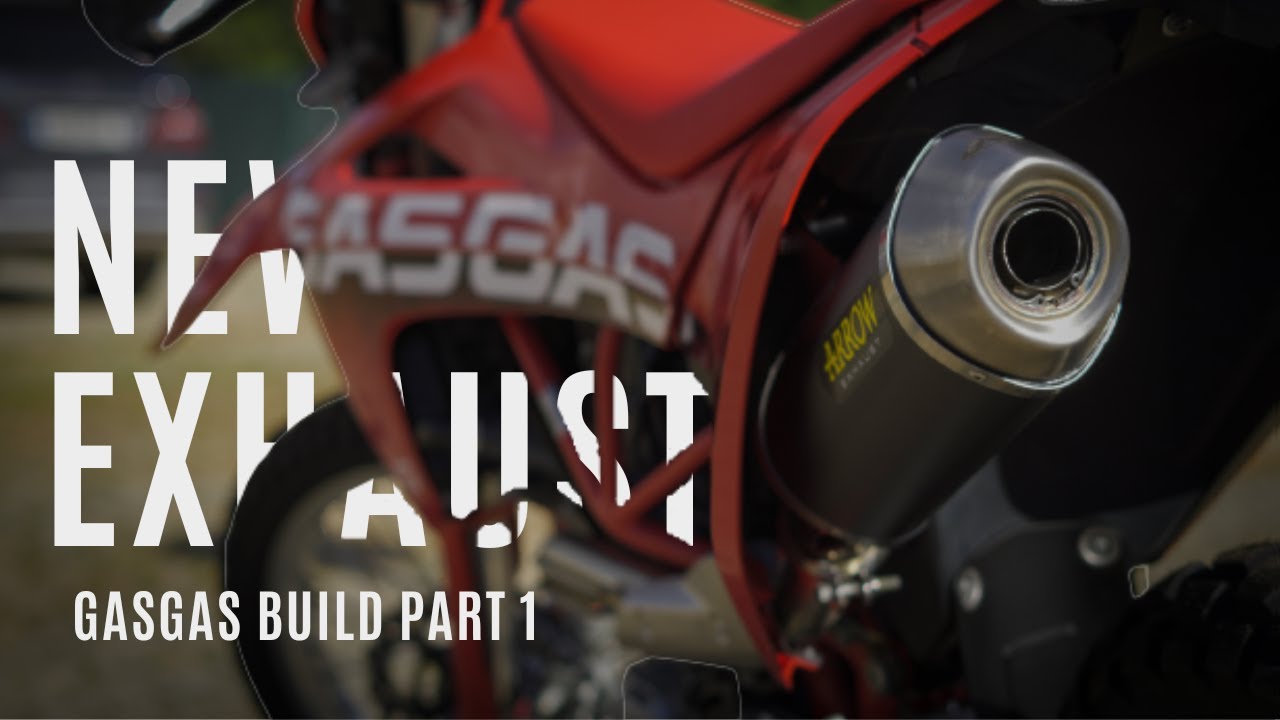 GASGAS 700 Arrow Exhaust Installation and Sound Check | New Bike Build Christmas Special🔻