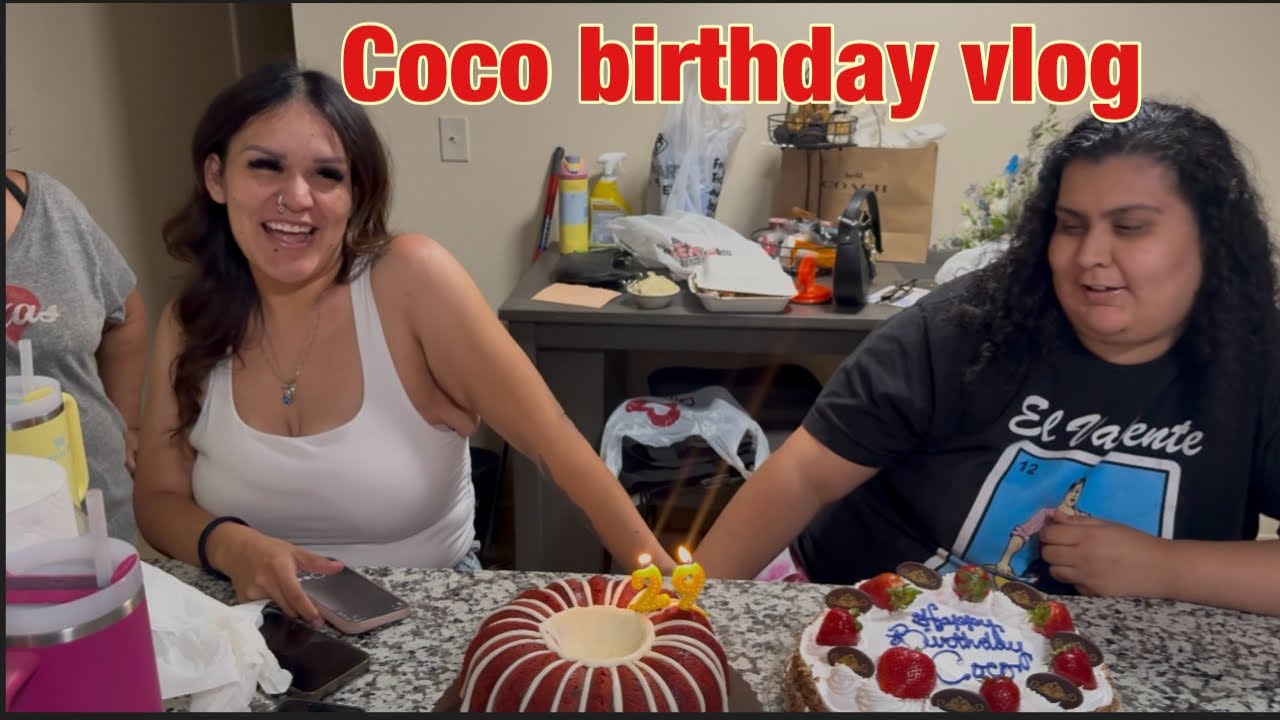 Coco birthday vlog