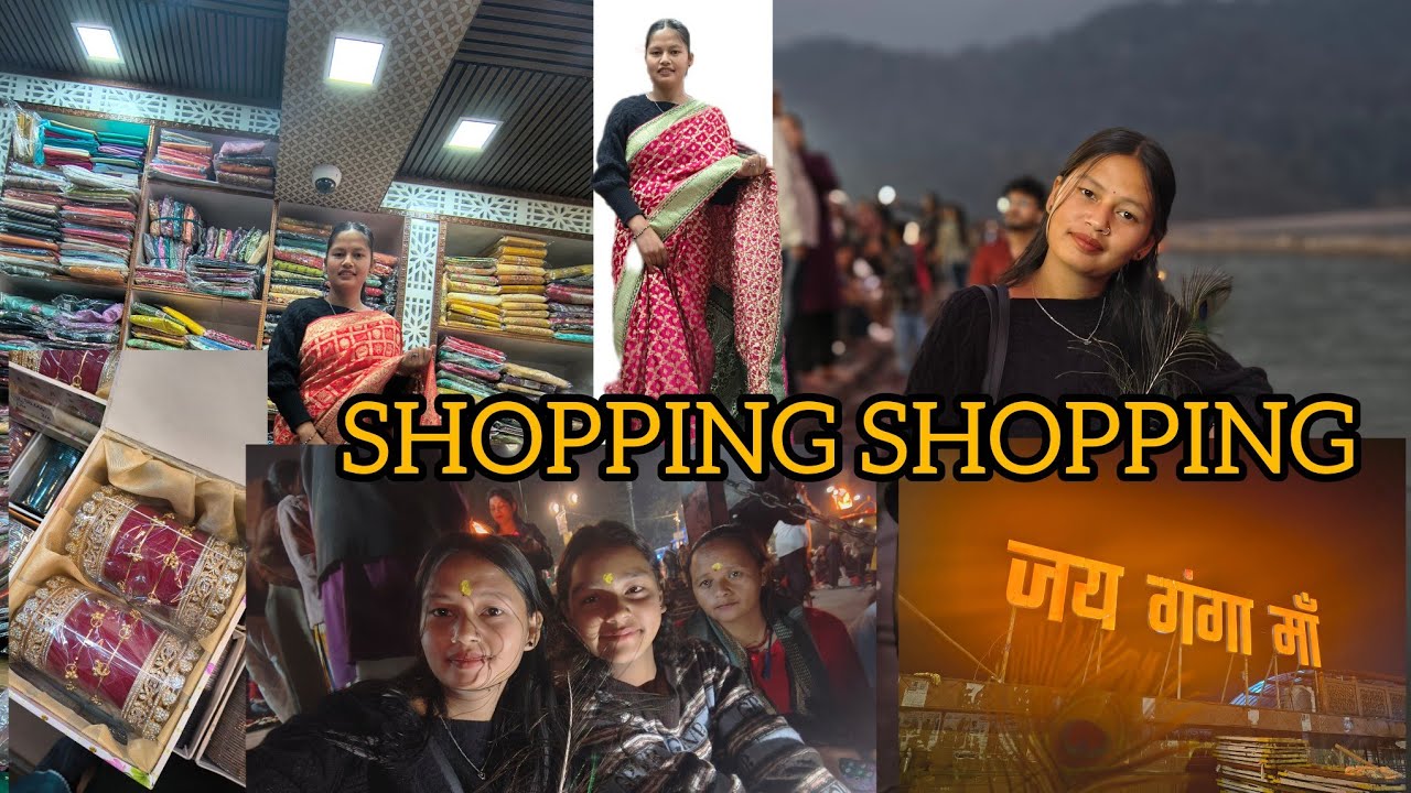SHOPPING KRNE PAHONCH GYE RISHIKESH // GANGA ARTI DEKH KAR MILA SUKOON ❣️