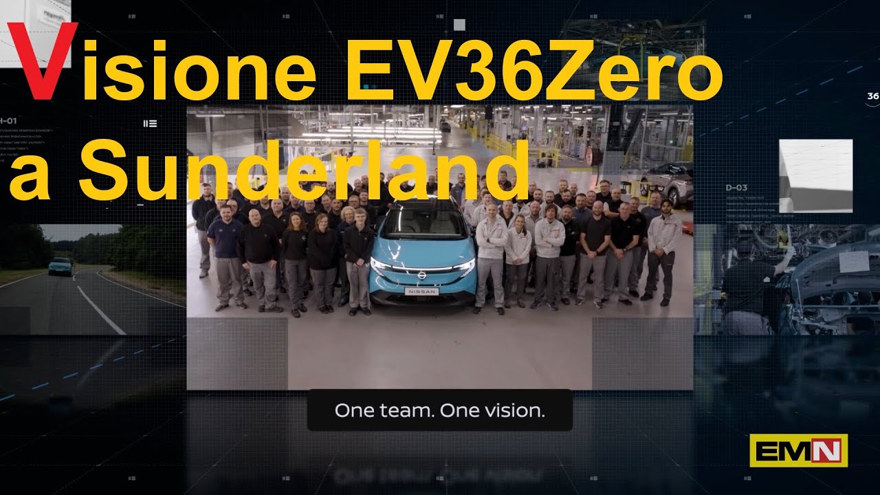Nuova generazione di Nissan Leaf a Sunderland