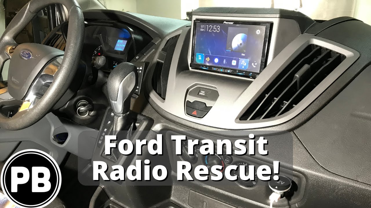 Ford Transit Radio Install Rescue