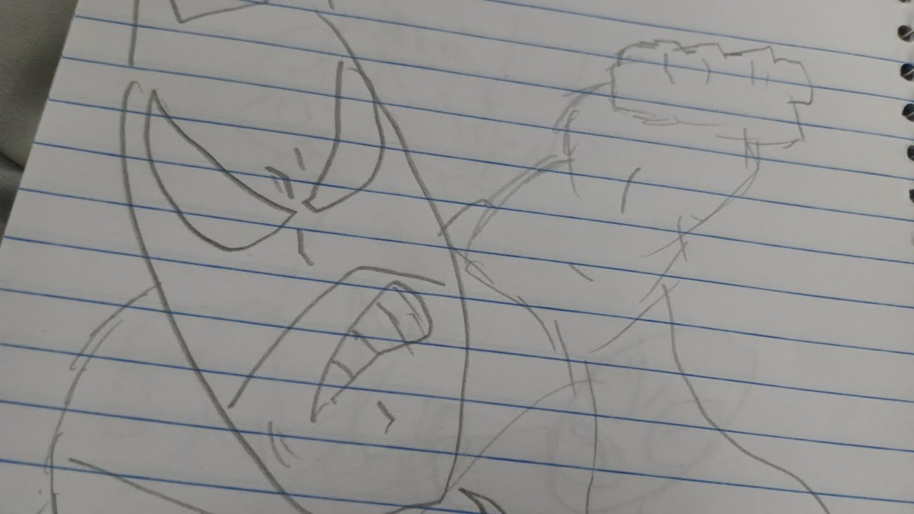 If batman met gamma jack (stupid art)