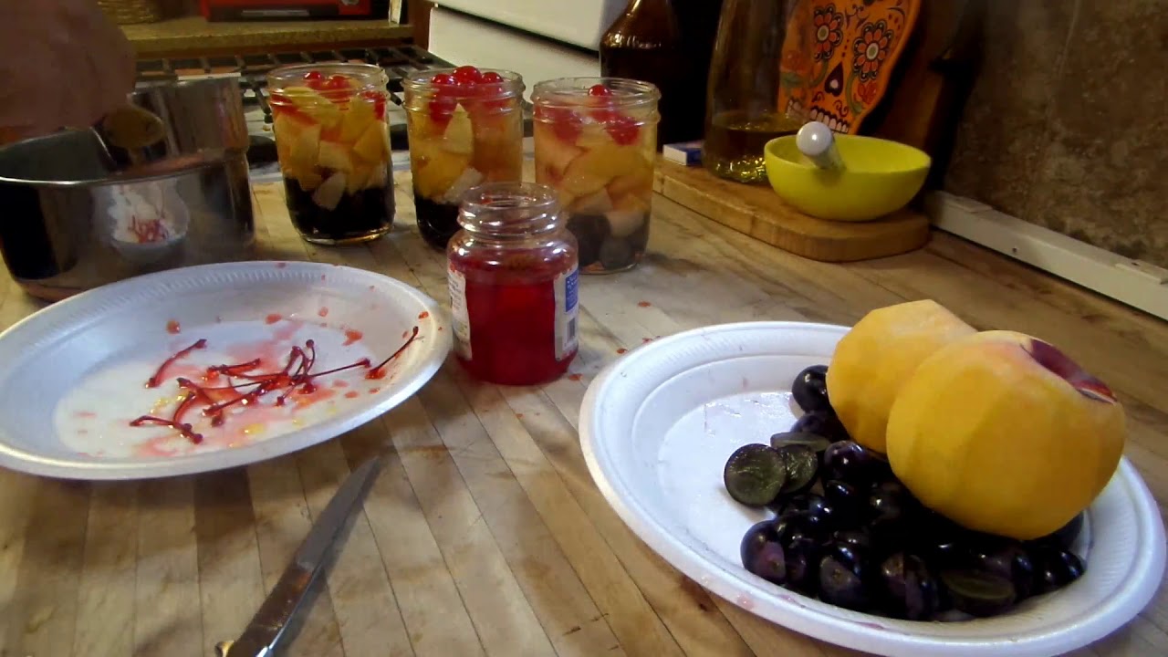 EASIEST  FRUIT COCKTAIL CANNING EVER