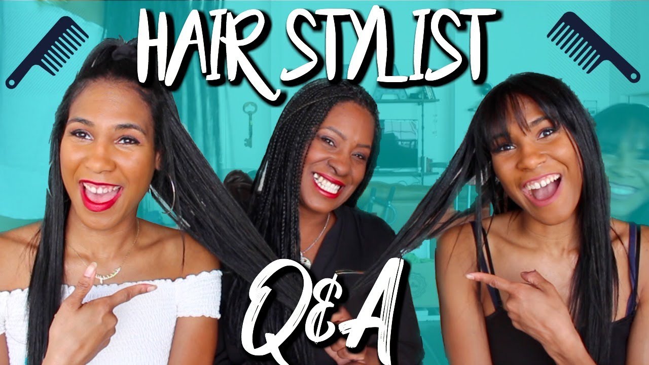 HAIR STYLIST Q&A | CORRECTIVE RELAXERS,HAIR COLORING WITH RELAXED HAIR, CAUSE OF SPLIT ENDS AND MORE