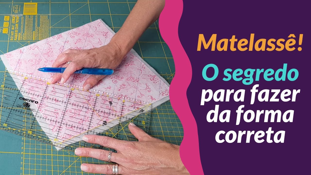 Matelassê perfeito - O segredo para fazer da forma correta | Sil Cardoso