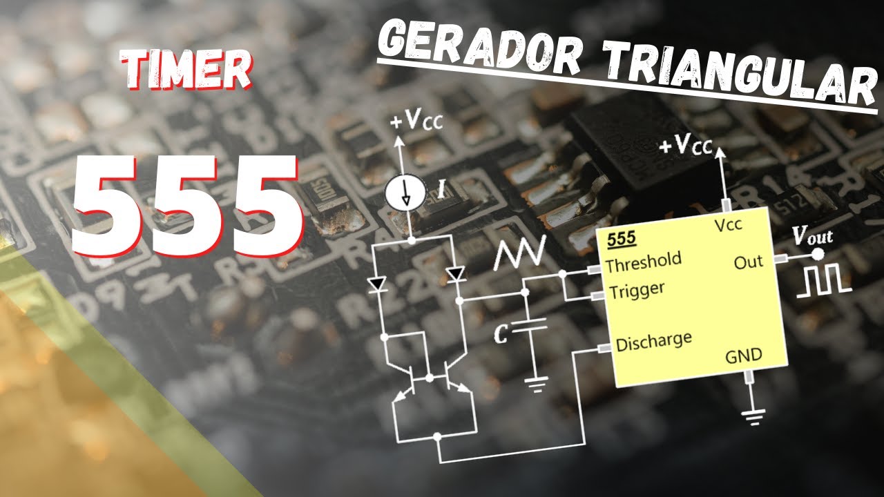 Gerador de Triangular com 555 | Um astável inédito!