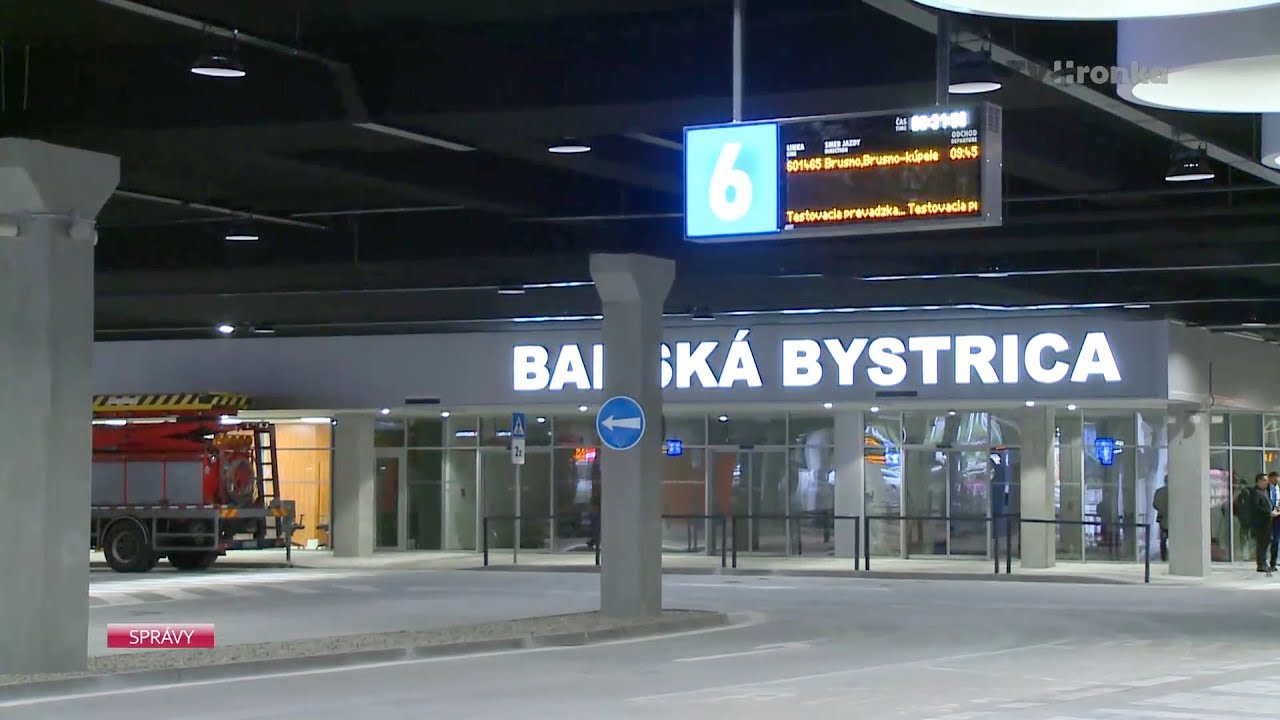 Autobuska je už otvorená