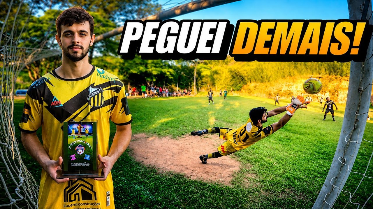 FUI JOGAR UM FESTIVAL E FOMOS CAMPEÕES!