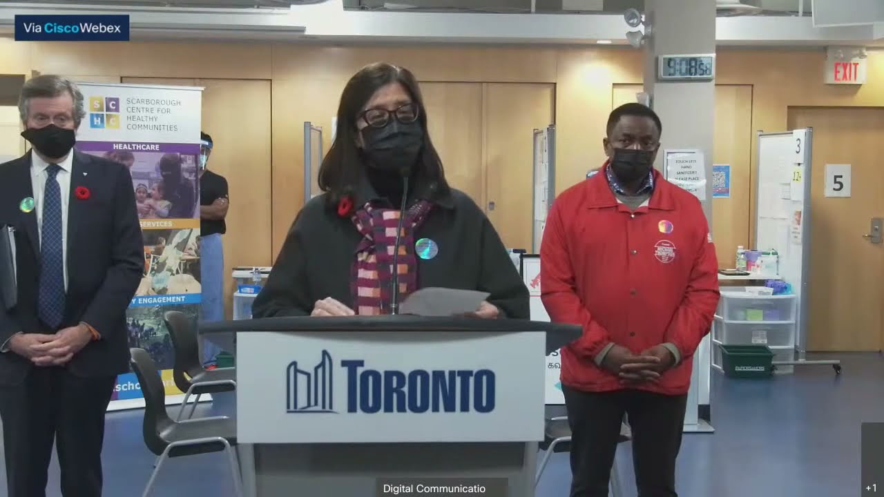 Announcement by Mayor Tory: Vax and Treat, parent survey