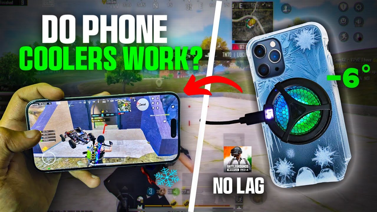 Game On Ice: Decoding the Truth About Phone Coolers and Gaming Performance | Best Gaming Cooler bgmi