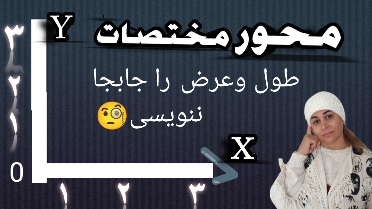 محور مختصات/کانال ریاضی#محورها#اعداد #ریاضی