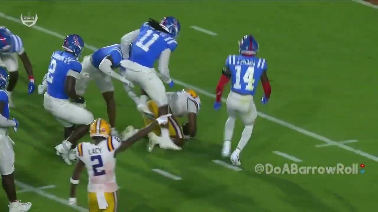 LSU OL/Offense vs Ole Miss Defense (2023)