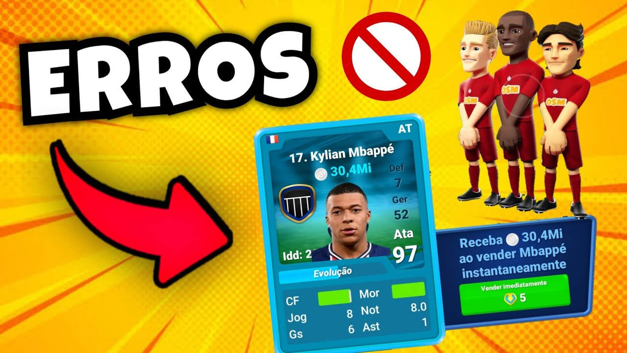 ERROS comuns que VOCÊ FAZ JOGANDO OSM 2021 |  NUNCA mais FAÇA ISSO