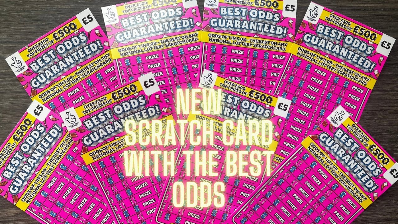 🥳Brand new £5 scratch card from the national lottery and it has the best odds 🥳