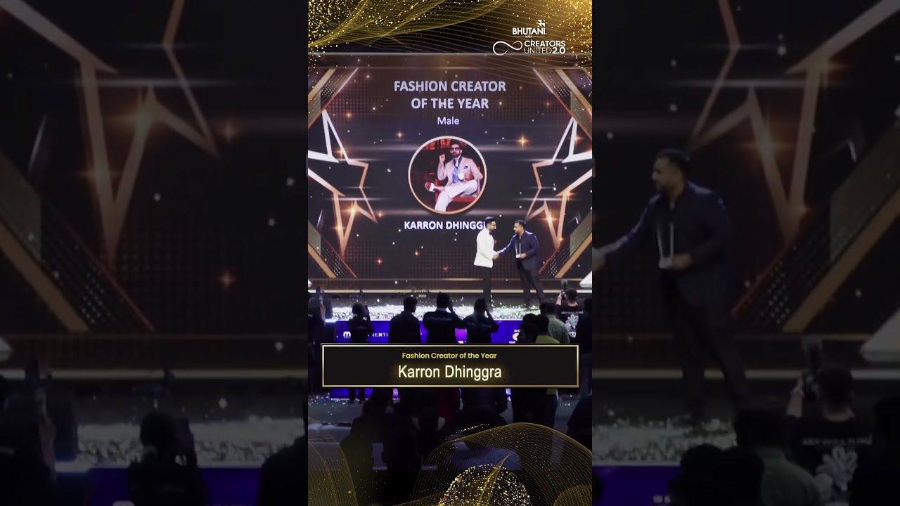 Karron Dhinggra- Fashion Creator of the Year - Male