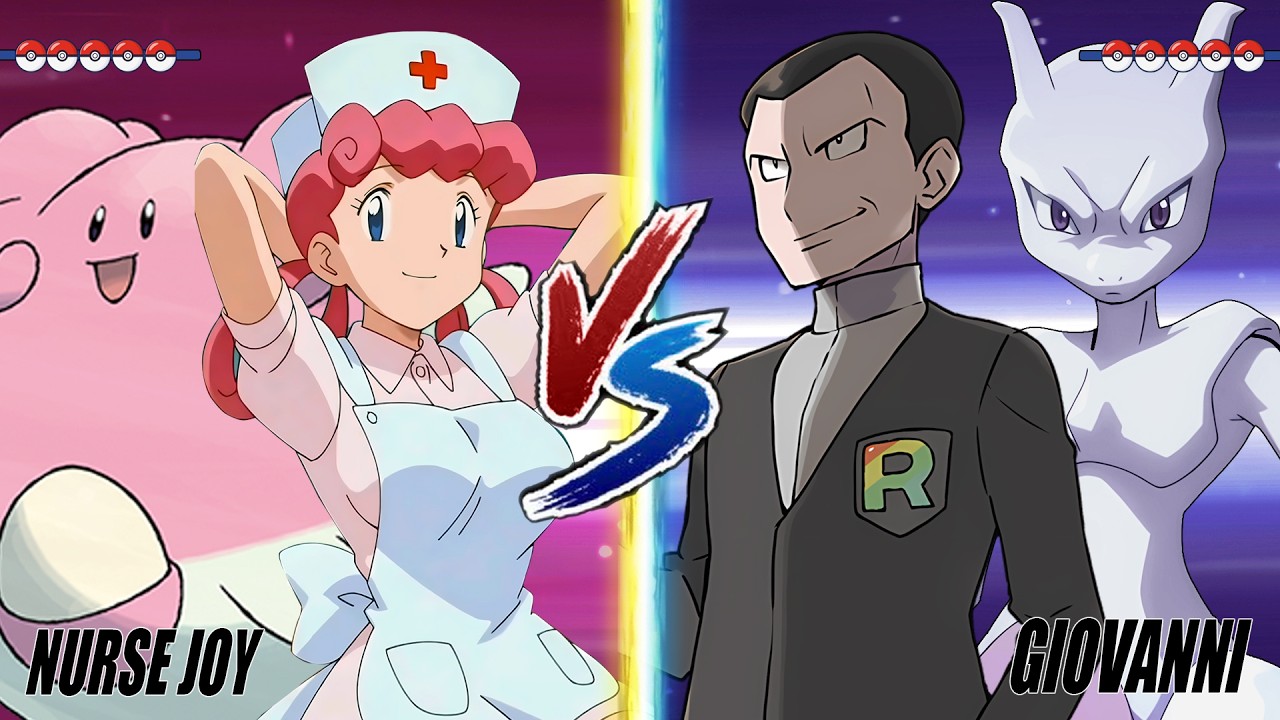 Pokémon Battle: NURSE JOY Vs. GIOVANNI