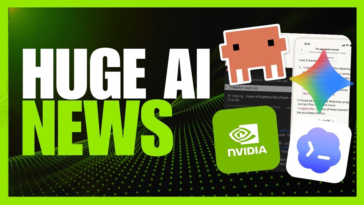 Codex Subagents, Minimax M2.7, обновление кода Claude, NVIDIA GTC, AI CMO, инструмент Google AI! ...