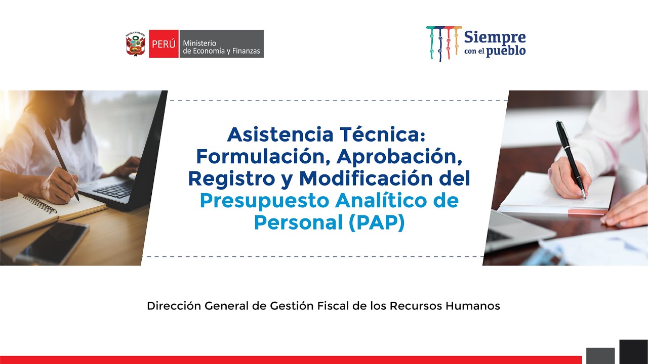 Presupuesto Analítico de Personal (PAP) en las Entidades del Sector Público