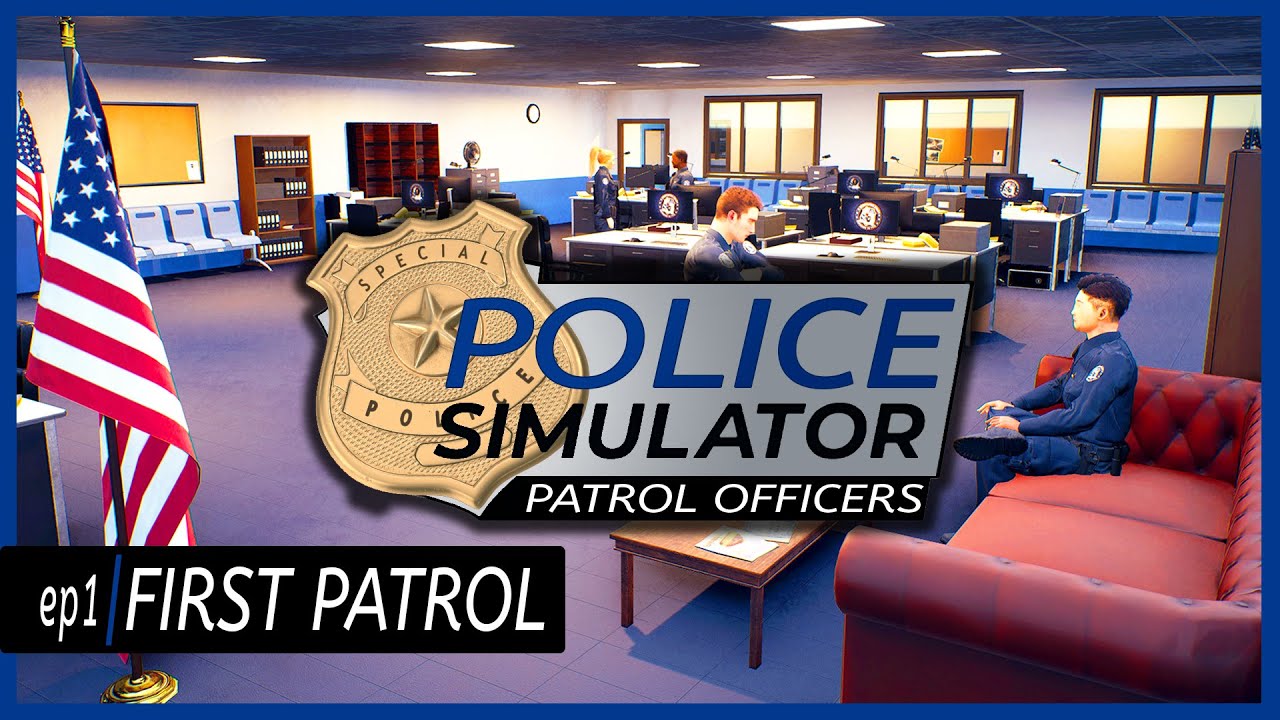 ep1 My FIRST Day as a Police Officer | Police Simulator Patrol Officers Gameplay (4K 60FPS)
