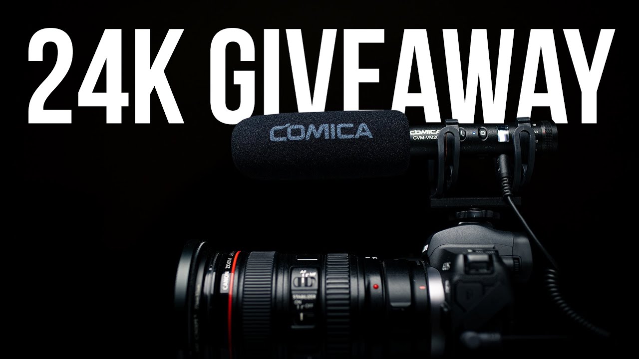 Shotgun Mics & Comica CVM-VM20 + 24K GIVEAWAY