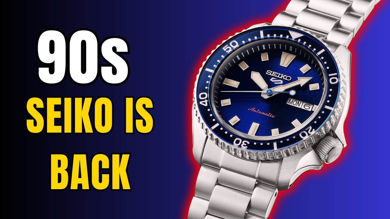 Возвращение Seiko 90-х – 5 современных часов, о которых говорят все коллекционеры (2026)