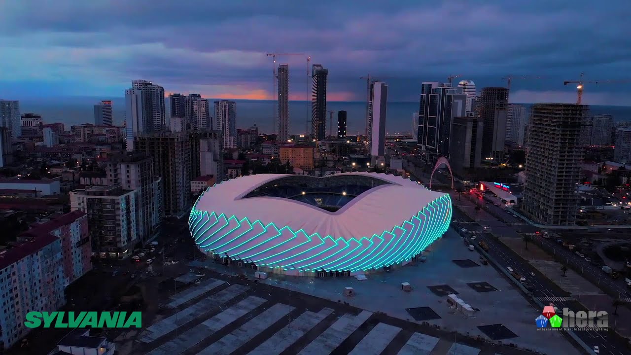 Batumi Stadium, Georgia - Sylvania Lighting Middle East,Turkey and CIS