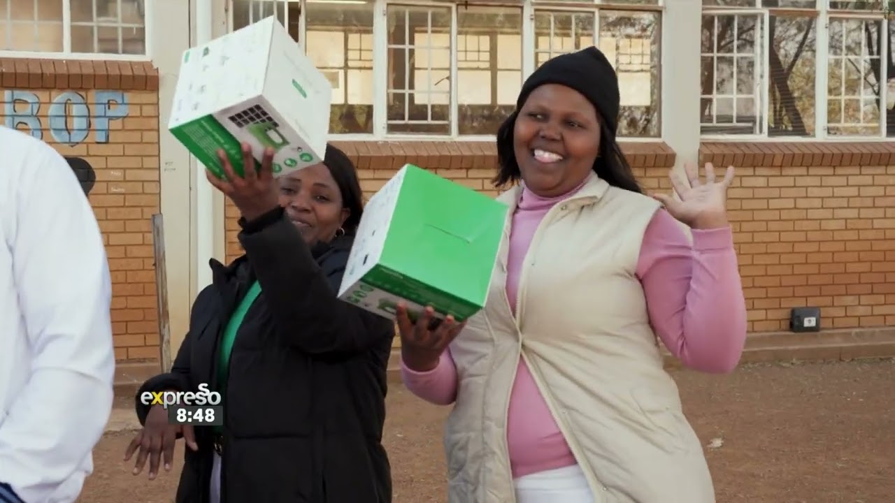 Absa hands over Solar Lights to Raphela Secondary School in Bela Bela - By ABSA