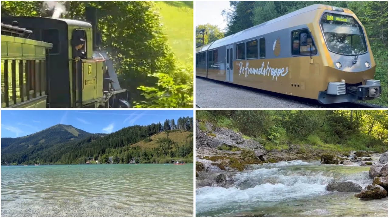 🇦🇹 Reise mit Mariazeller Bahn & Museumstram (Ötschergräben / Erlaufsee) *  Hotel Winterbach