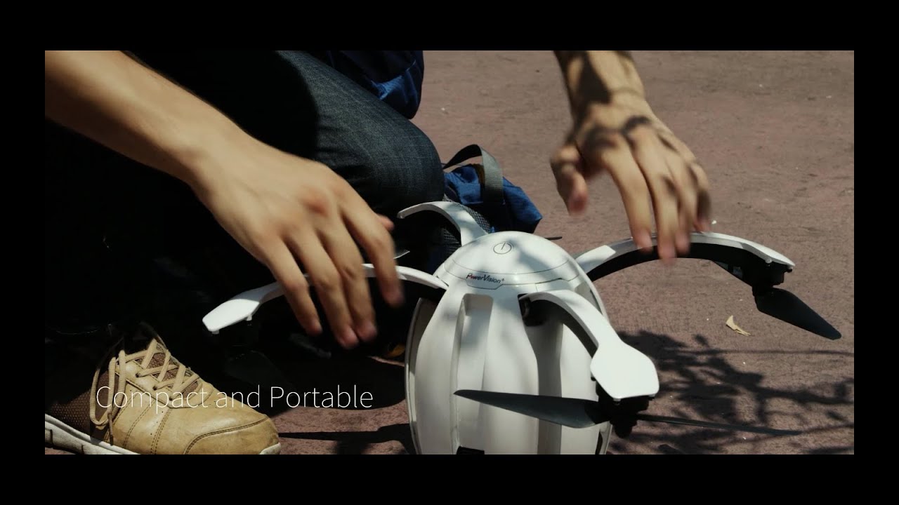 Introducing the revolutionary PowerEgg camera drone!