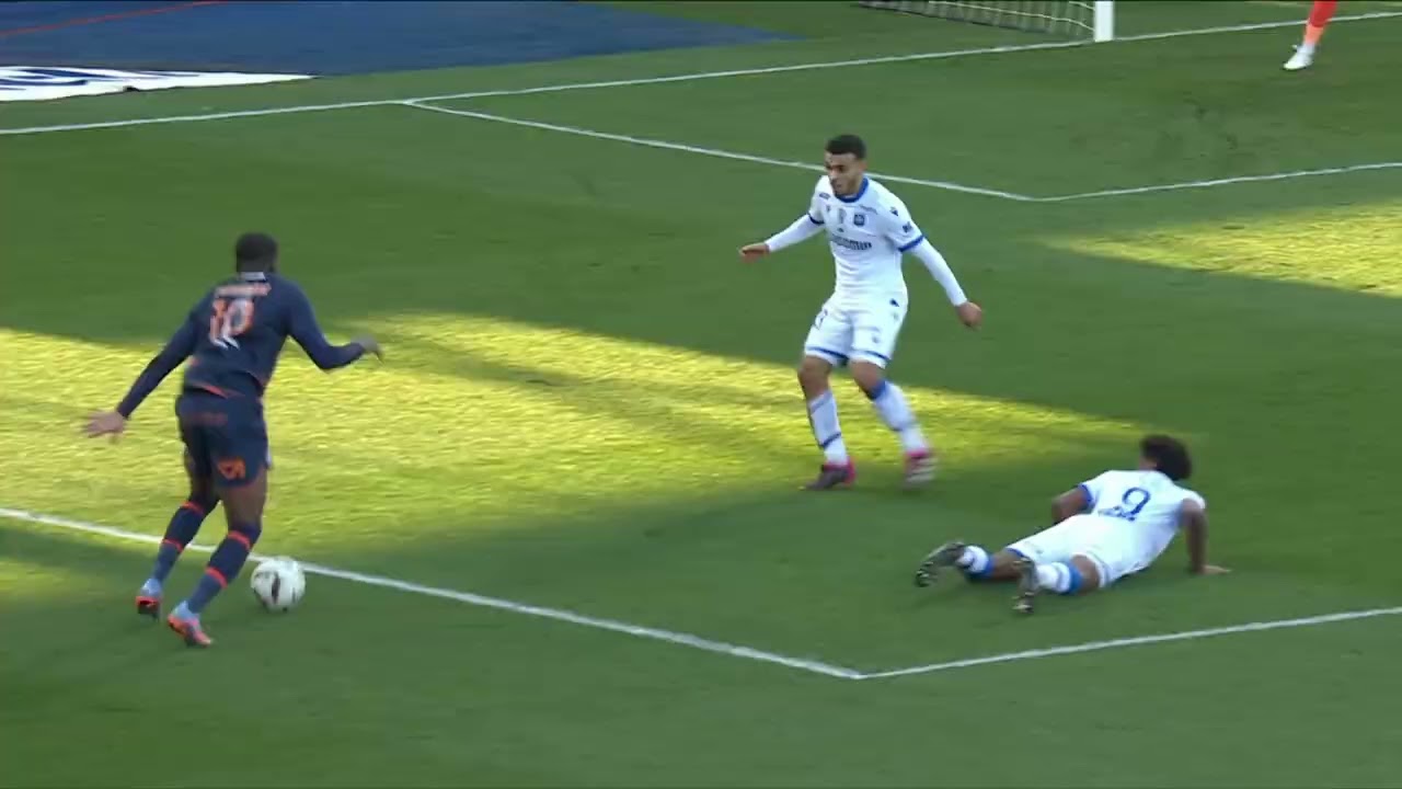 Le doubl&eacute; de Stephy Mavididi &agrave; Auxerre (AJA 0-2 MHSC)