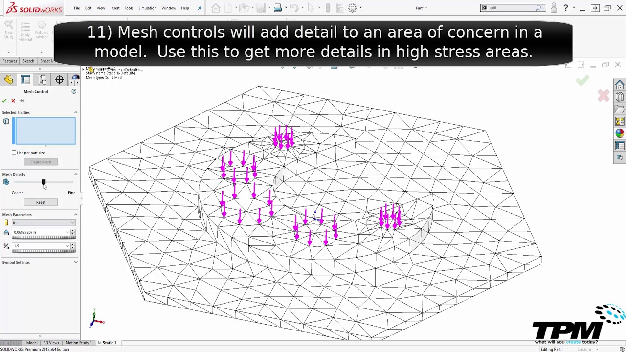 15 SOLIDWORKS Simulation Mesh Tips in 3 Minutes