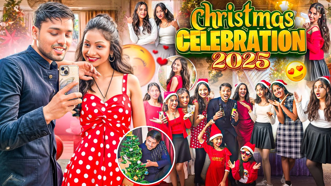 Christmas Celebration 2025 🎅 Pehli Or Last Party Dance class mai 😭