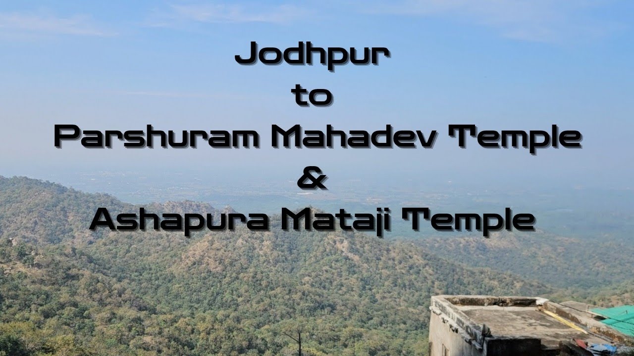Jodhpur to Parshuram Mahadev Temple & Aashapura Mataji, Nadol | 340KM Ride on Avenger 220 Street.