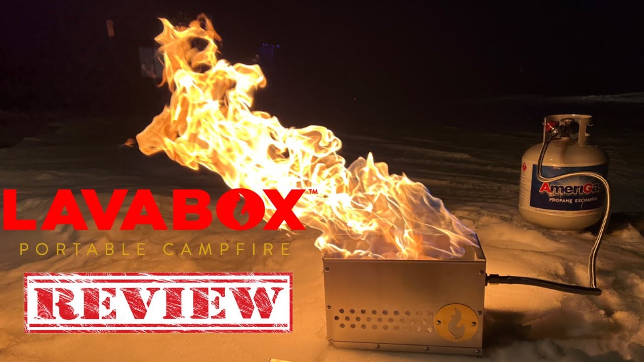 Обзор портативного костра LavaBox
