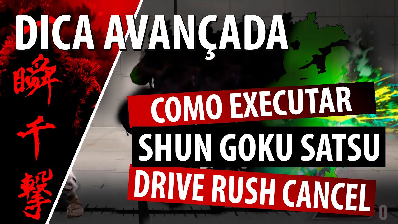 Aprenda como fazer  Drive Rush Shun Goku Satsu de Akuma - Street Fighter 6