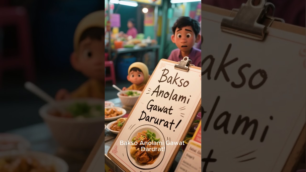 Meme Bakso Anolami × Bigfoot Chef Episode 4 – Nama Menu Baru 