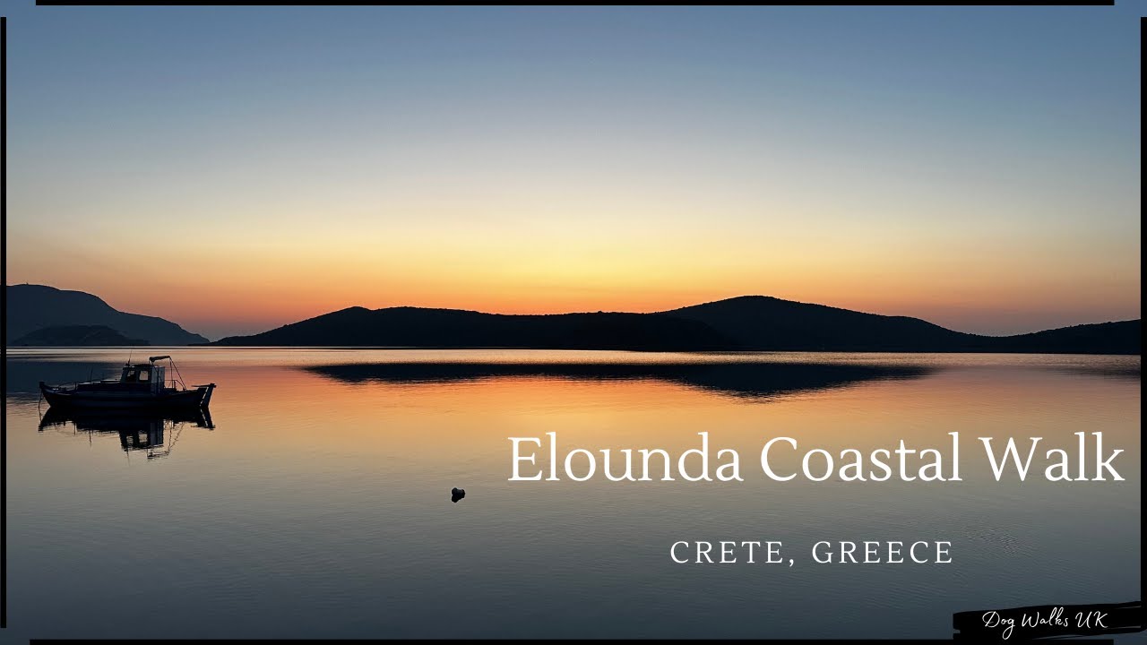 Sunrise in Elounda, Crete