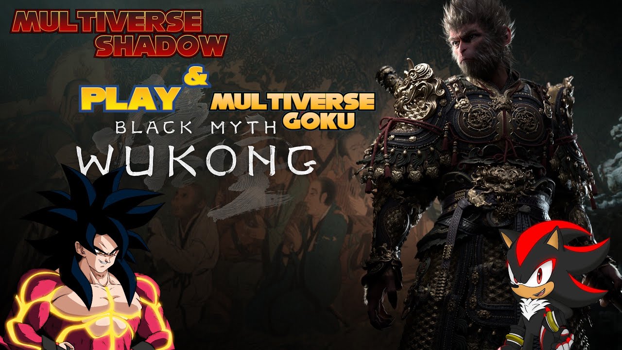 MULTIVERSE SHADOW & MULTIVERSE GOKU PLAY BLACK MYTH WUKONG - PART 3 - TO NEW LANDS AND NEW ENEMYS!