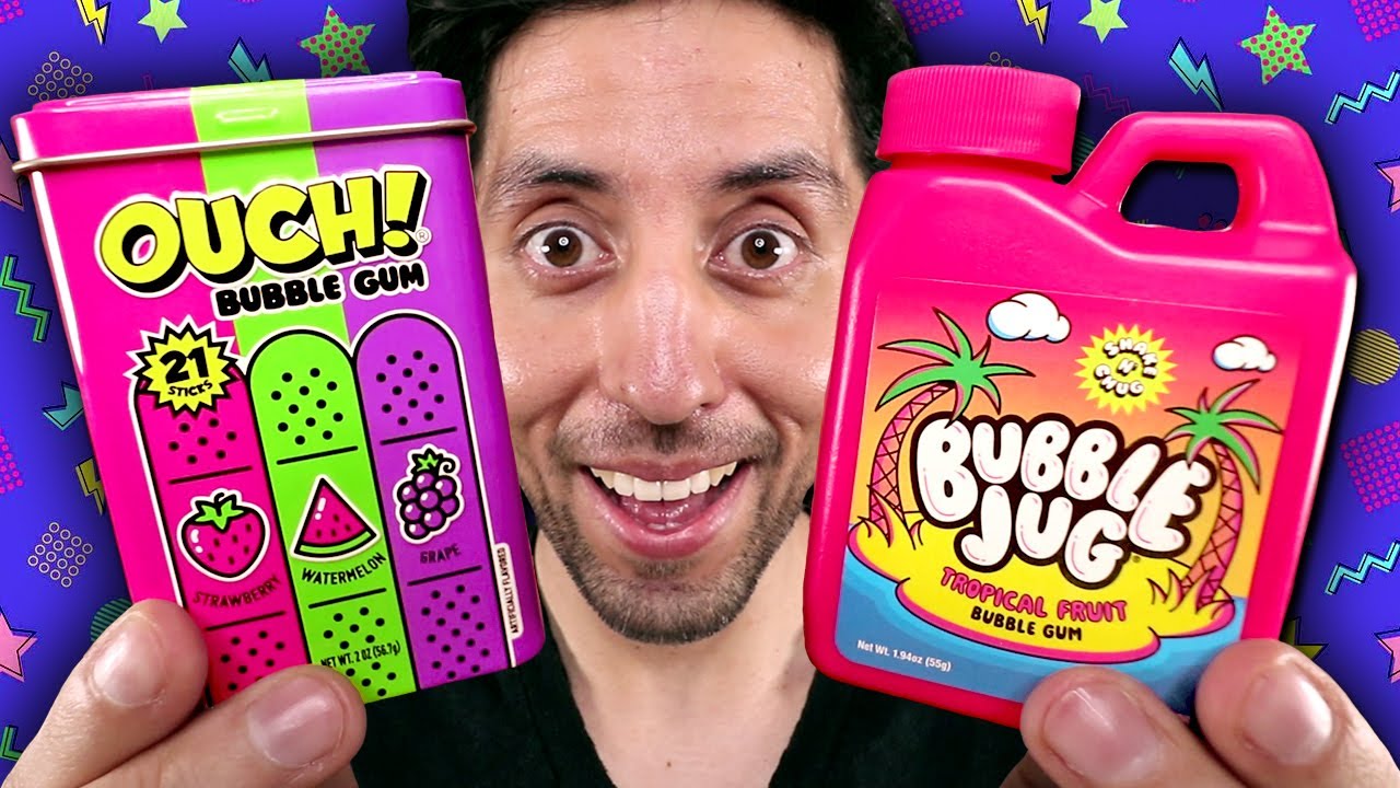 PROBANDO dulces RETRO e ICONICOS de los 90's y 2000's!!!