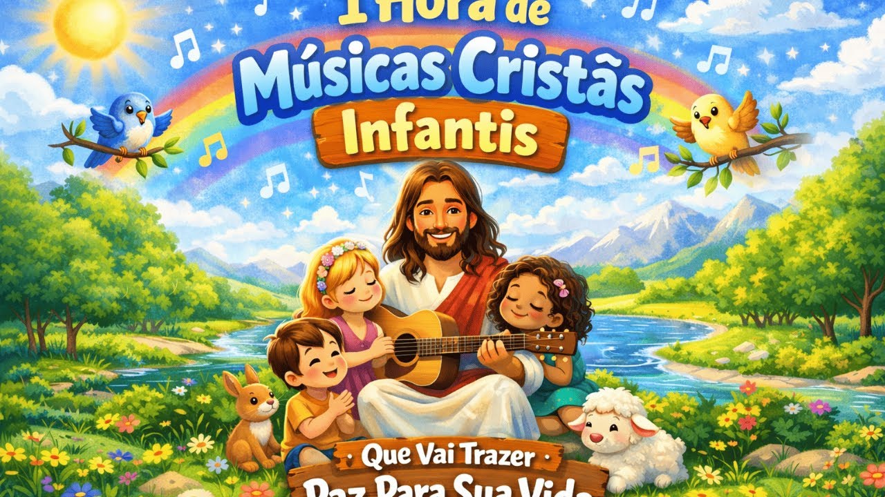 ✨ 1 Hora de Músicas Cristã Infantis que vai trazer PAZ para sua VIDA💖🙏