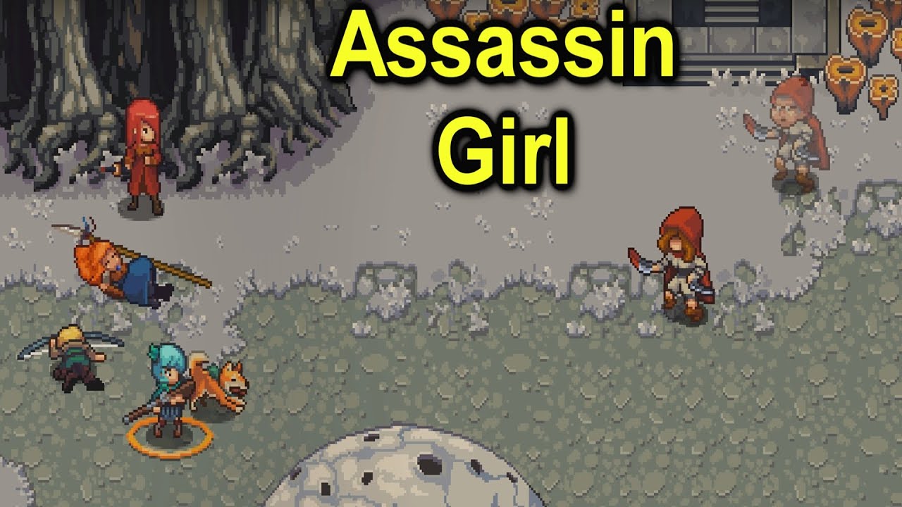 Red Assassin Girl | Before Grave of Reina | Chained Echoes