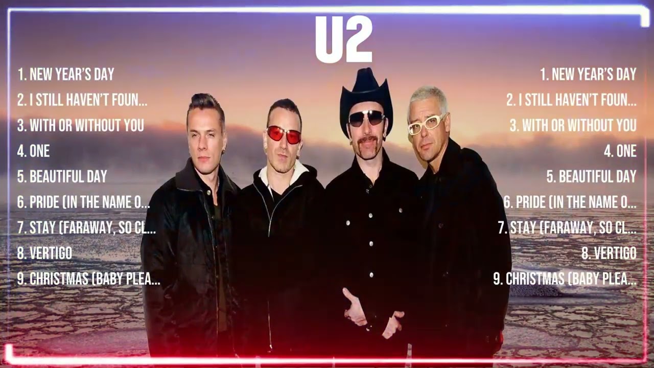 U2 Greatest Songs Ever ~ Vintage Rock Memories of the 80s & 90s
