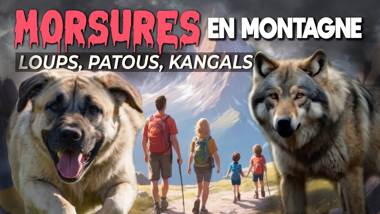RANDONNEURS ATTAQUÉS PAR DES CHIENS (PATOU, KANGAL) EN MONTAGNE