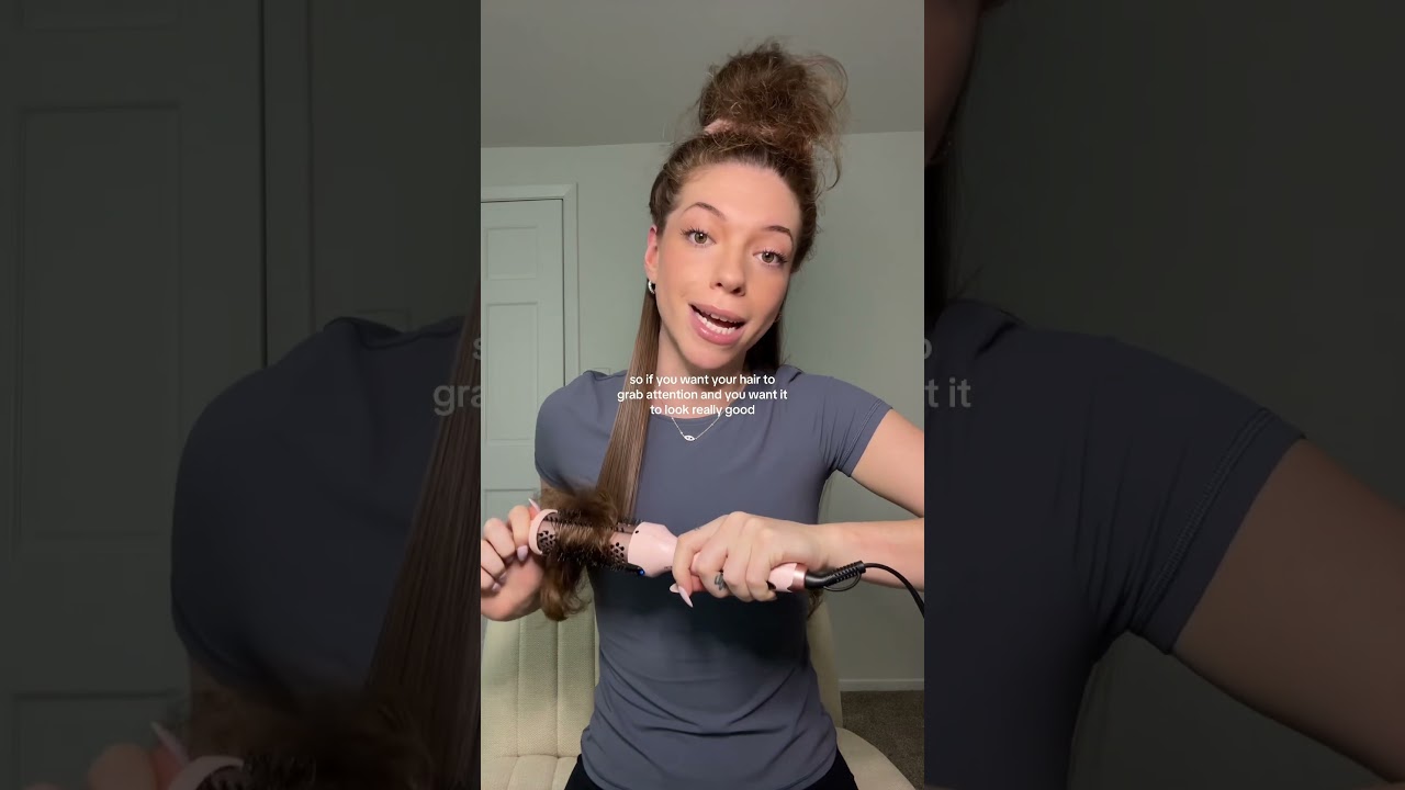 Wavytalk thermal brush bombshell blowout tutorial @Wavytalkofficial #hairstyle #hair #hairtutorial